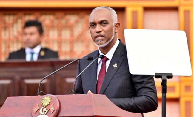 माल्दिभ्सका राष्ट्रपतिले भने, ‘मे १० सम्म भारतीय सेनाले देश छाडने छन्’