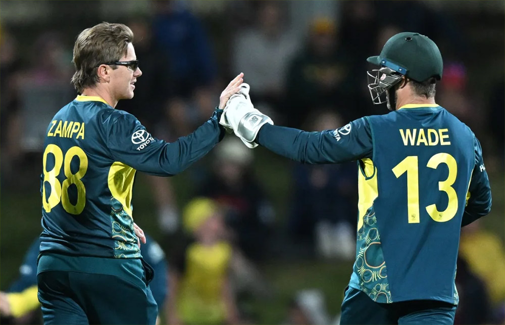 वेस्टइण्डिजविरुद्धको टी–२० सिरिजमा अस्ट्रेलियाको विजयी शुरुवात