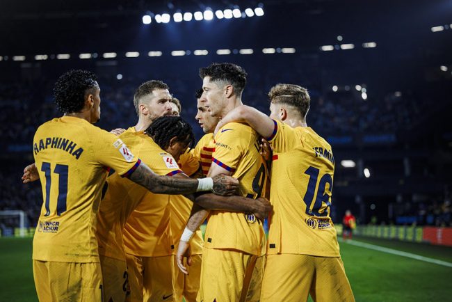 लेवानडोस्कीको दुई गोलमा बार्सिलोना विजयी