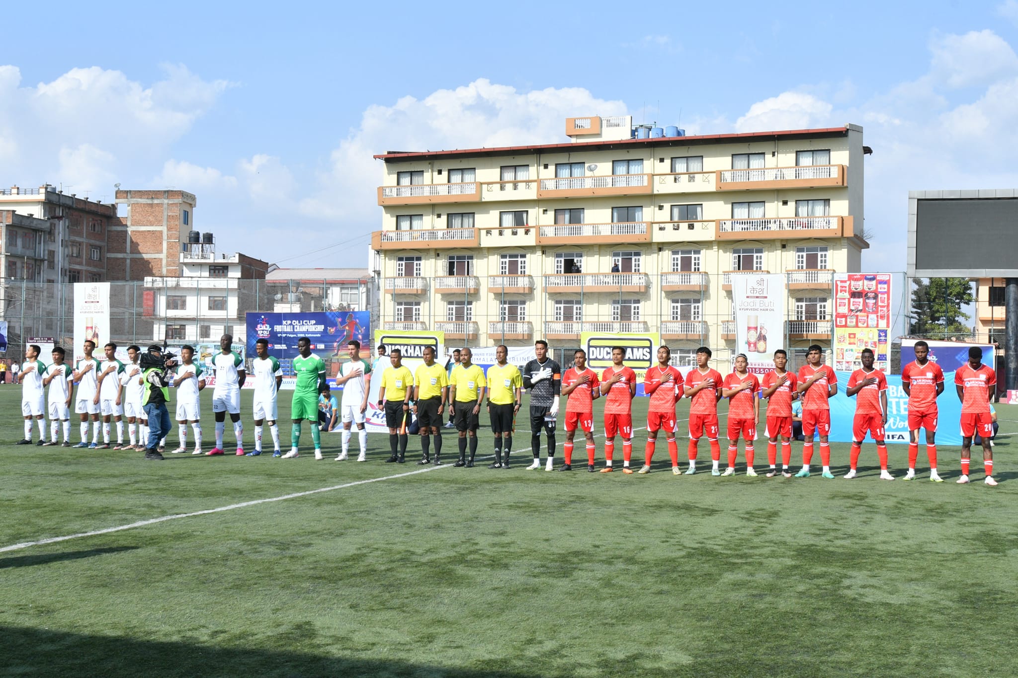 केपी ओली कप सुरू (फोटोफिचर)