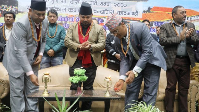तेह्रौँ संस्करणको पुष्पलाल स्मृति राष्ट्रिय र्याङ्किङ ब्याडमिन्टन प्रतियोगिता चन्द्रागिरिमा
