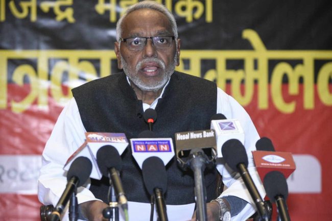 राजेन्द्र महतोले छाडे लोसपा, ‘राष्ट्रिय मुक्ति क्रान्ति’ अभियान घोषणा