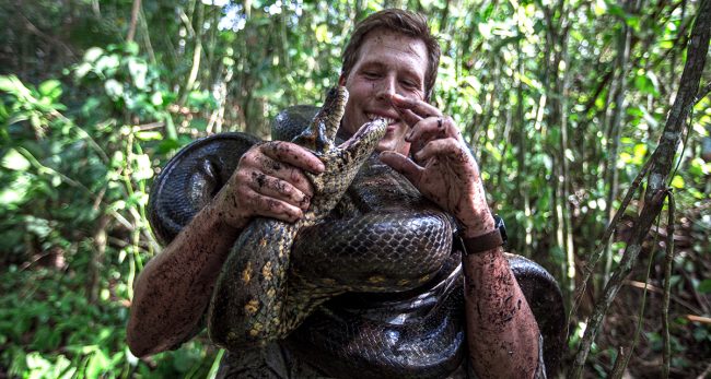 अमेजन रेनफरेस्टमा संसारकै ठूलो सर्प भेटियो