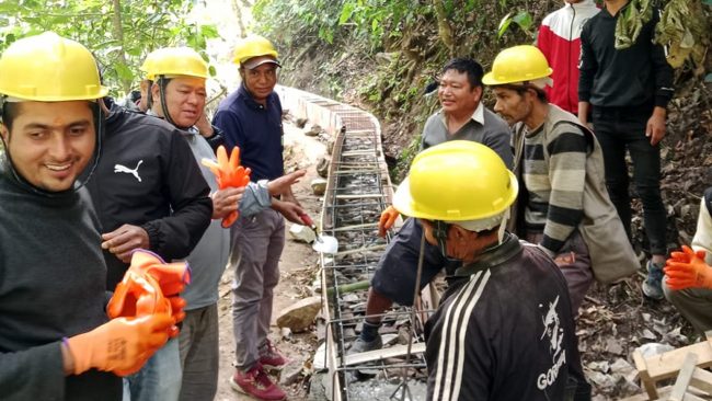 माङसेवुङमा एकैपटक चारवटा सिँचाइ आयोजना थालिए