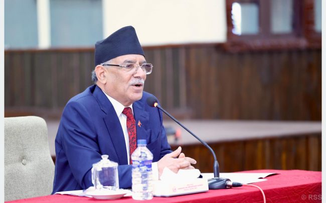 नयाँ समीकरणपछि अर्थतन्त्रमा उत्साह पैदा भएको छ : प्रधानमन्त्री दाहाल