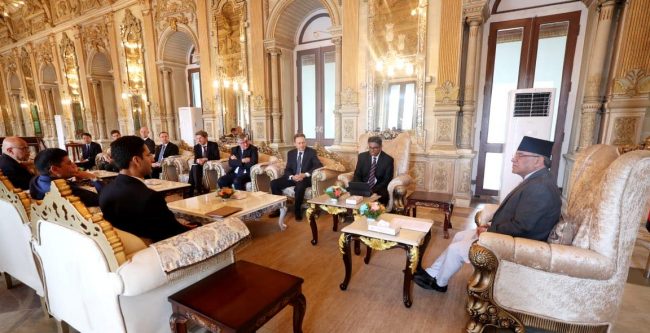 सहुलियत दरमा ऋण प्रवाहको व्यवस्था गर्न पूर्वाधार बैंकलाई प्रधानमन्त्रीको आग्रह