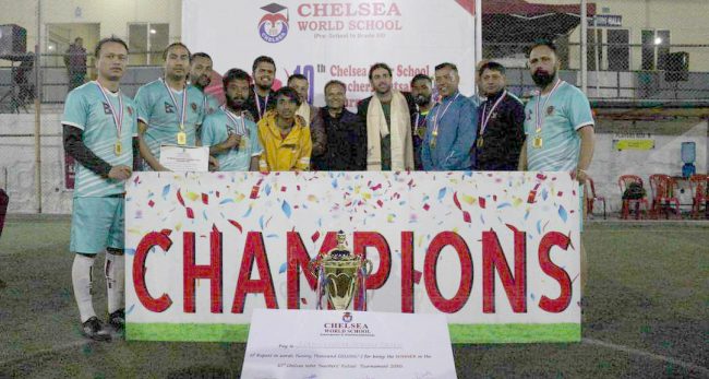 अन्तर विद्यालय टिचर्स फुटसलको उपाधि ब्रह्मकुञ्जलाई