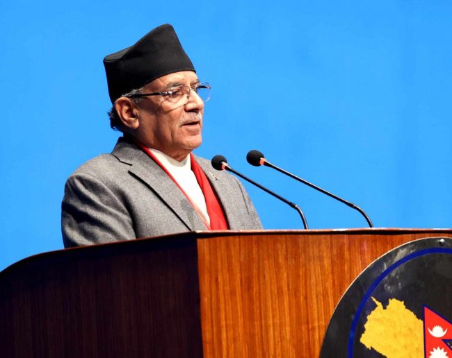 प्रतिनिधि सभामा विश्वासको मत माग्दै प्रधानमन्त्रीले भने- थरीथरीका विचलन रोक्न मत प्रदान गर्नुस्