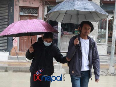 काठमाडौँसहित विभिन्न जिल्लामा वर्षा सुरु