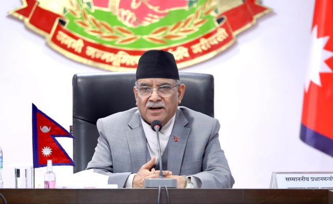 बजेट मागिरहने तर पुँजीगत खर्च गर्न नसक्ने अवस्थाको अन्त्य हुनुपर्छः प्रधानमन्त्री