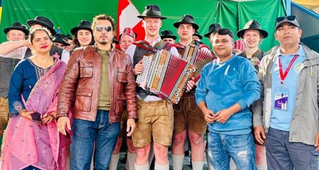 भारतदेखि जर्मनीसम्मका कलाकारले अभिनय गर्दै “यो मन त मेरो नेपाली हो” मा