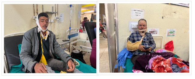 घाइते भन्छन्-चालकको लापरबाहीले दुर्घटना भयो