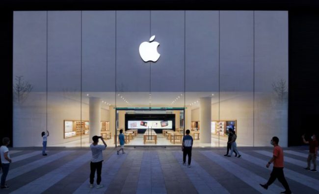 चीनमा खाेलियाे विश्वको सबैभन्दा दोस्रो ठूलो एप्पल स्टोर