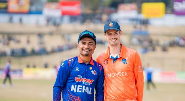 टी-२० शृङ्खलाः नेपाल आज उपाधिका लागि नेदरल्याण्ड्ससँग भिड्दै