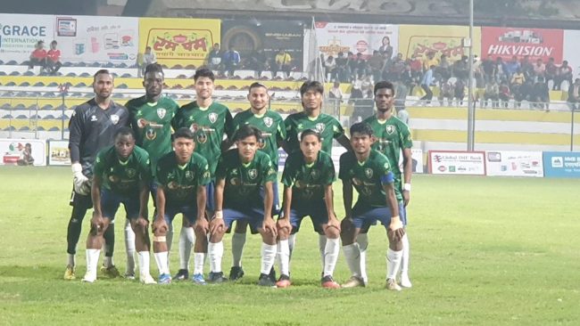 आर्मीलाई पराजित गर्दै एनआरटी विराट गोल्डकपको क्वाटरफाइनलमा