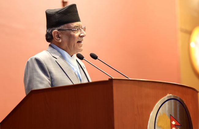 राष्ट्रिय गौरवका र ठूला आयोजना समयमै सम्पन्न हुन्छन् : प्रधानमन्त्री