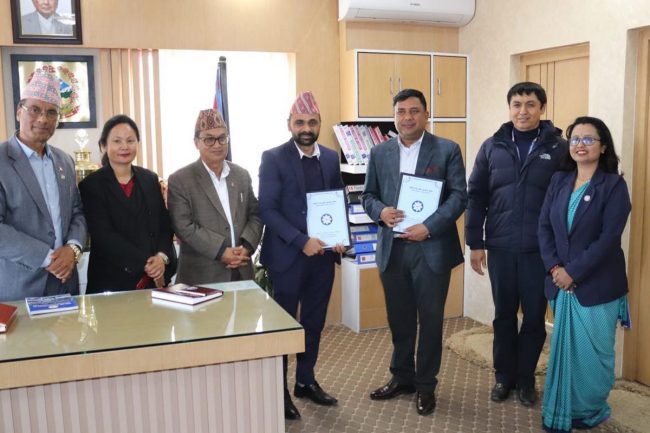 चन्द्रागिरि र कर्जा सुरक्षण कोषबीच सहकार्य: बिनाधितो कर्जा प्रवाह गरिने