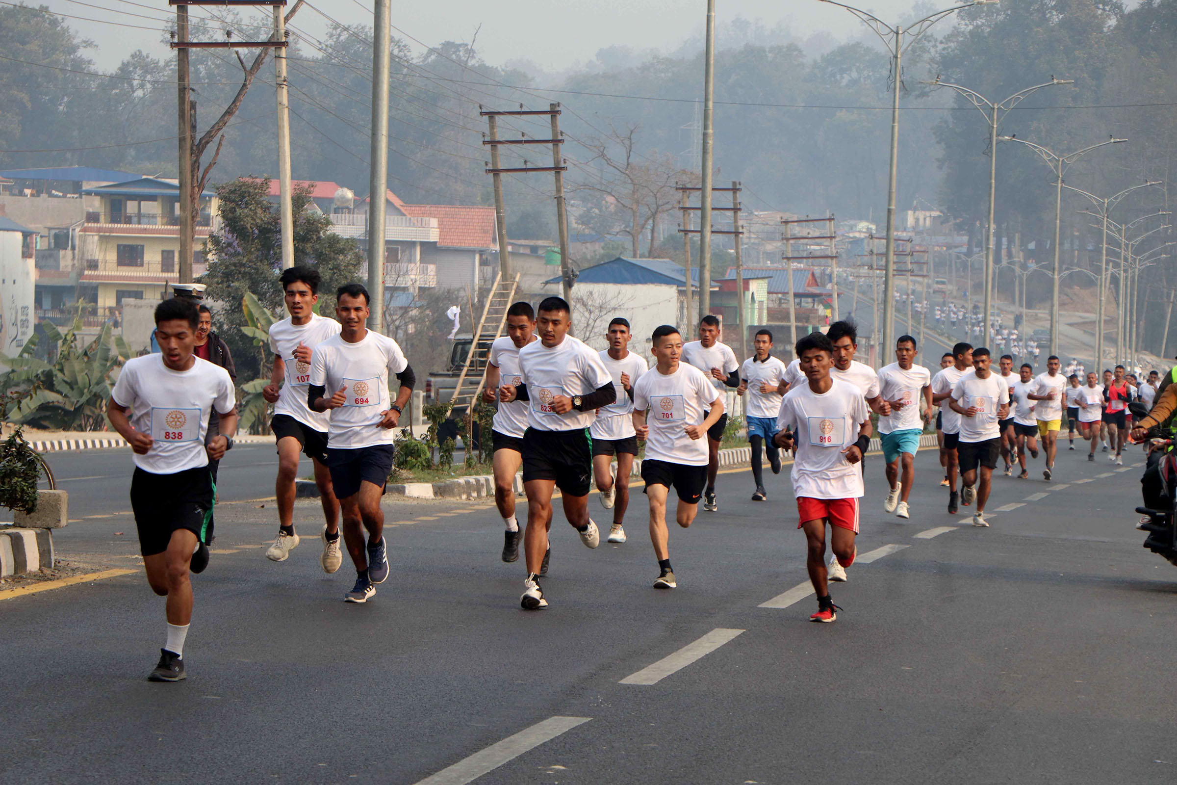 मिनी म्याराथनको उपाधि त्रिभुवन आर्मीका पाललाई