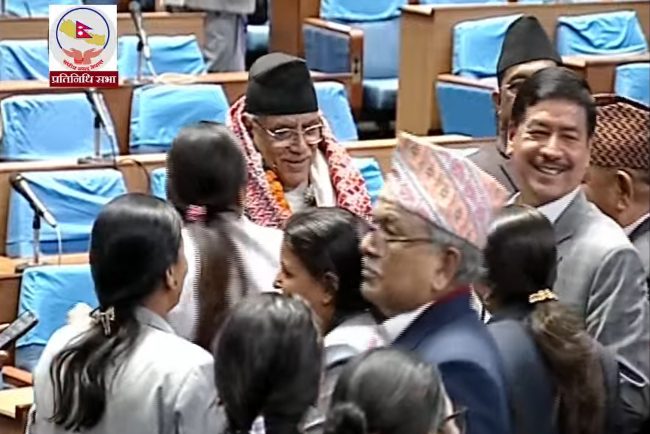 प्रधानमन्त्री दाहालले तेस्रो पटक पाए विश्वासको मत