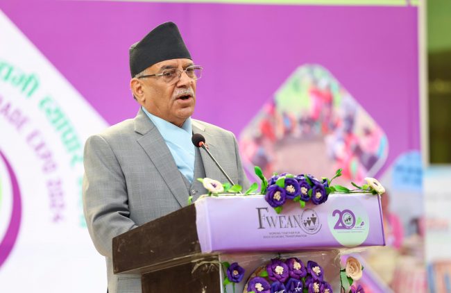 महिला सशक्तिकरणको मुख्य आधार आर्थिक सवलीकरण होः प्रधानमन्त्री