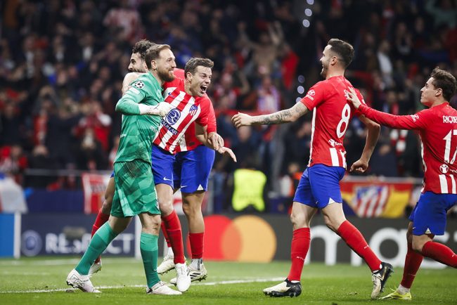 एटलेटिको र डोर्टमण्ड च्याम्पियन्स लिगको क्वाटरफाइनलमा