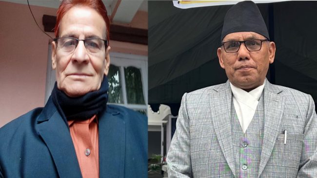 राष्ट्रियसभा अध्यक्षमा कांग्रेसका शर्मा र माओवादीका दाहाल भिड्दै