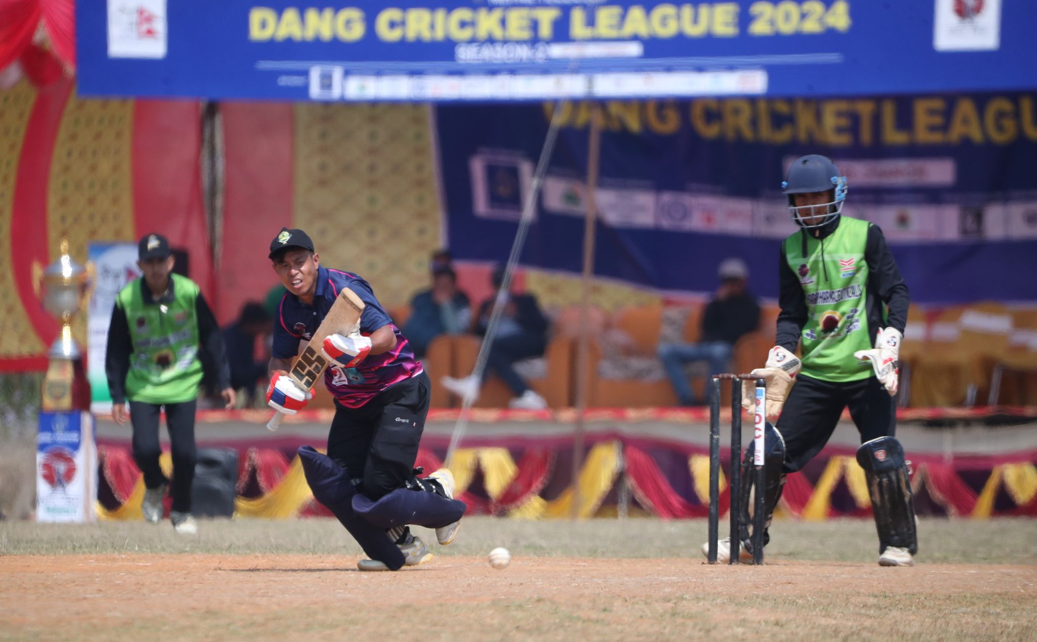 दाङ क्रिकेट लिग–२: तुलसीपुर रोयल्स र दंगाली लायन्स उपाधिका लागि भिड्ने