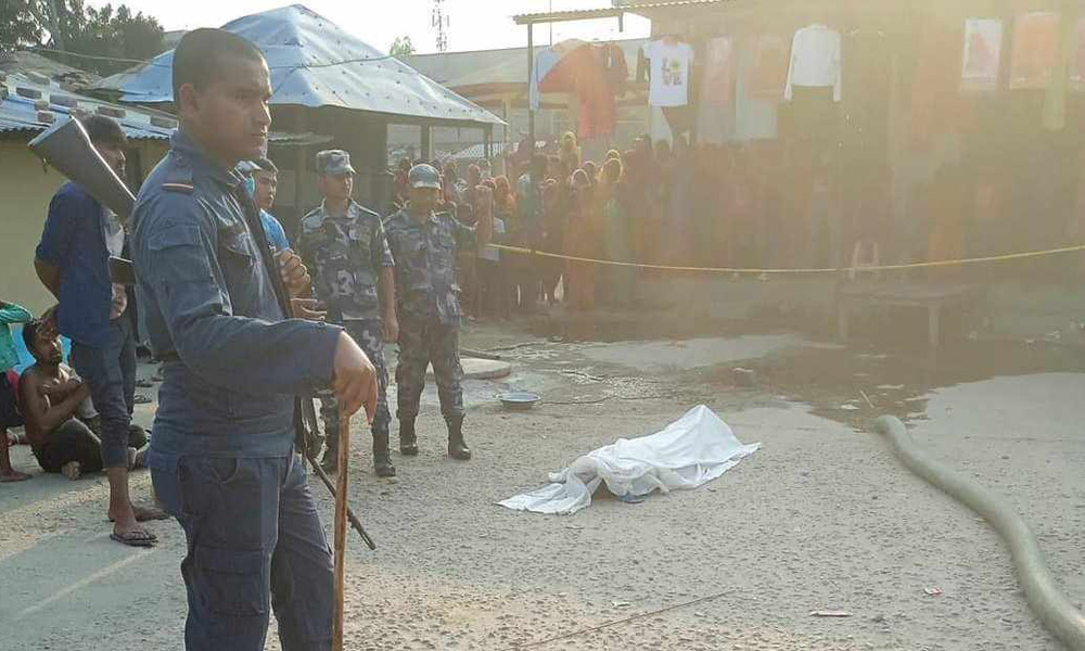 सेफ्टी ट्यांकमा निसासिएर एक जनाको मृत्यु