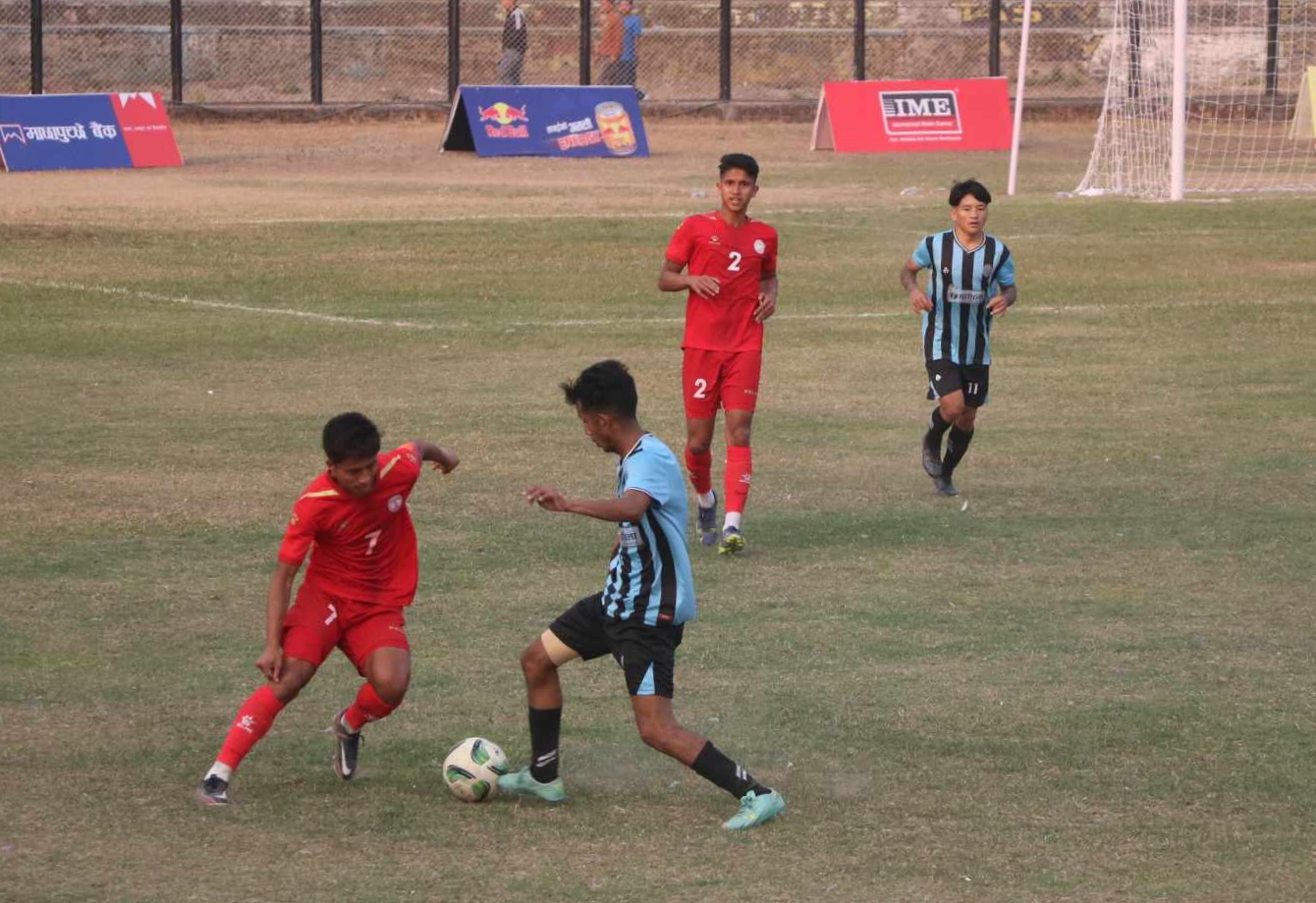 बुढासुब्बा गोल्डकप : पुलिसलाई हराउँदै मोरङ सेमिफाइनलमा