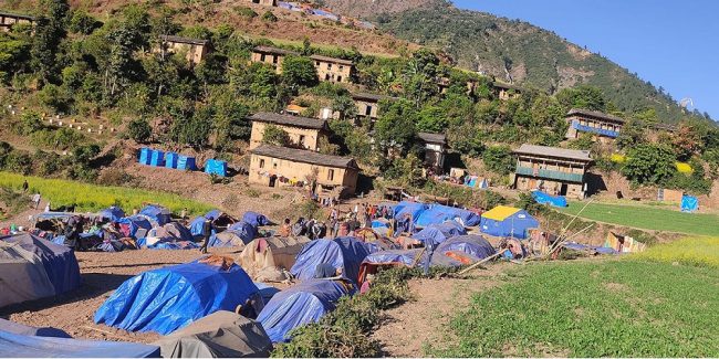 भूकम्प प्रभावित क्षेत्रका महिला तथा बालबालिकामा कुपोषणको जोखिम