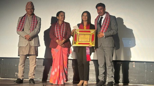 सात महिला चलचित्रकर्मी सम्मानित