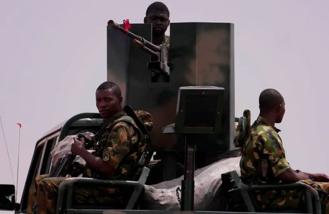 झडप साम्य पार्न गएका १६ नाइजेरियाली सैनिकको मृत्यु