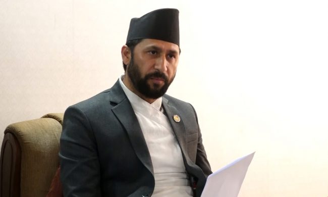 शान्ति समाजले माग्यो गृहमन्त्री लामिछानेको राजीनामा