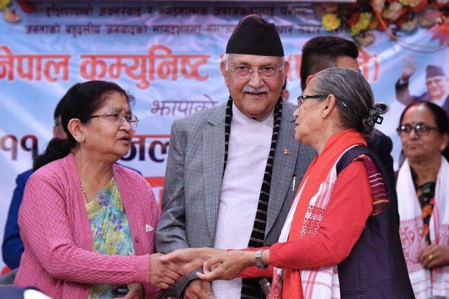 सहअस्तीत्व र सहकार्यको राजनीति गर्नका लागि कांग्रेसलाई सिकाउनु पर्छः ओली