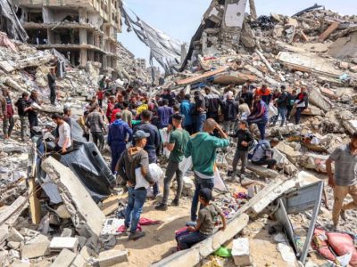 गाजा: युद्ध २०० दिन पूरा भएपछि इजरायलले बढायो बमबारी, हिजबुल्लाहको पनि आक्रमण