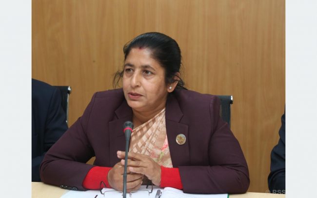 प्रमुख शक्तिहरू उपलब्धिको रक्षा गर्न एकढिक्का हुनेमा विश्वस्त छौंः विमला सुवेदी