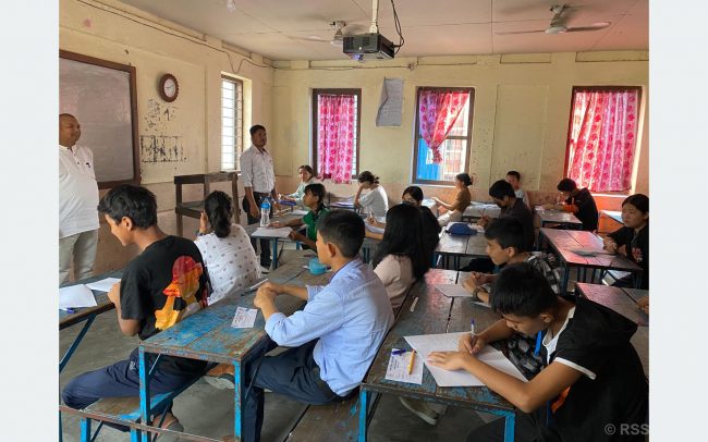 उत्कृष्ट सामुदायिक विद्यालय ‘पब्लिक हाइस्कुल’, विद्यार्थीको चाप बढेपछि प्रवेश परीक्षाको व्यवस्था