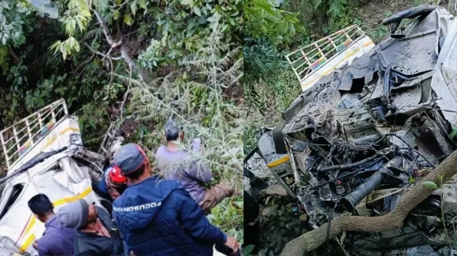 भारतको नैनीतालमा पिकअप गाडी दुर्घटनामा ७ नेपालीको मृत्यु