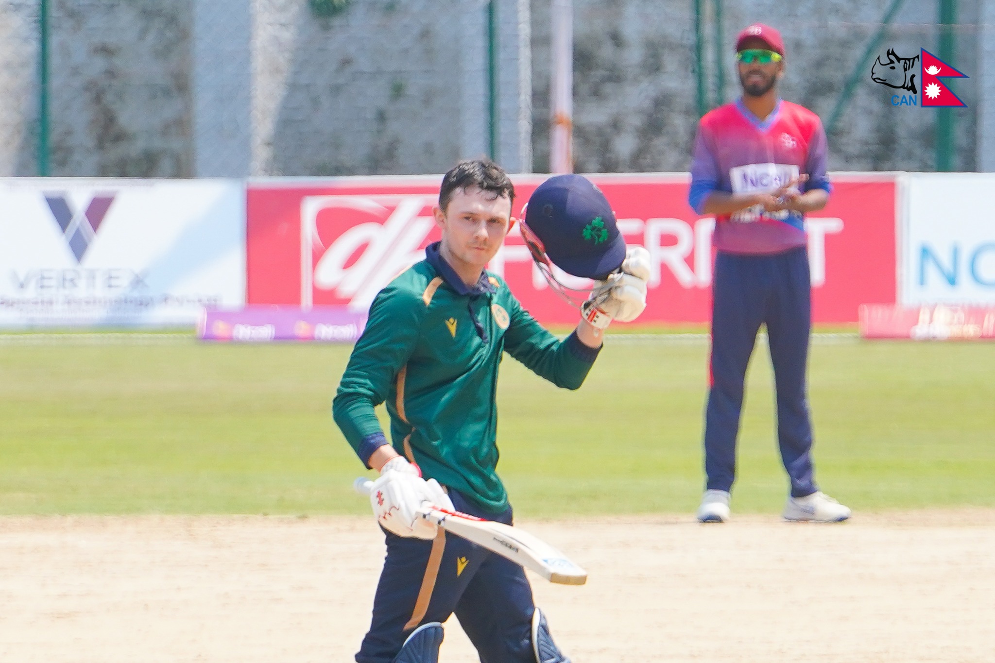 आयरल्याण्ड वोल्भ्सले नेपाल ए लाई दियो २८५ रनको लक्ष्य