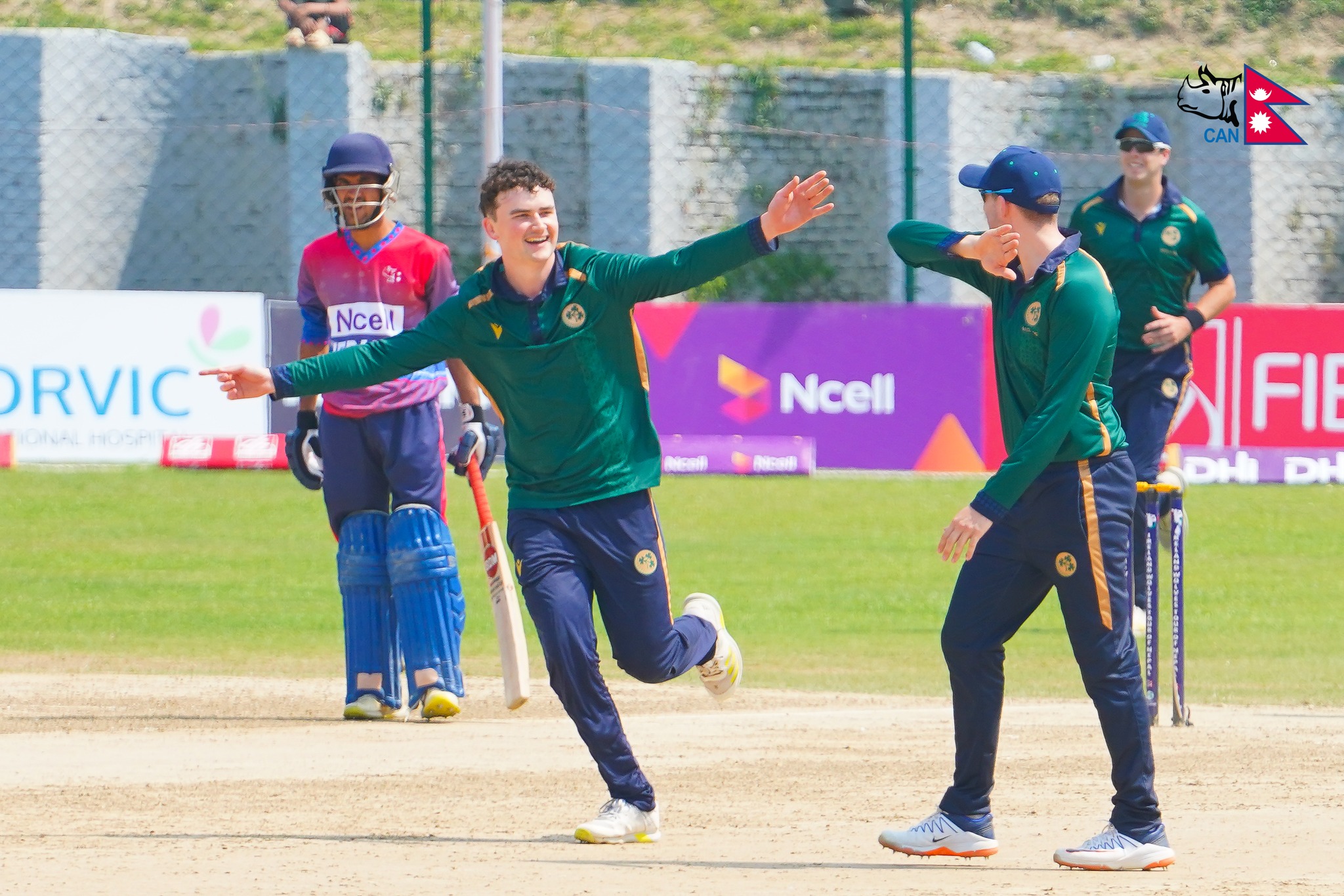 नेपाल ए ६० रनमै अलआउट, आयरल्याण्ड एसँग ११४ रनले पराजित