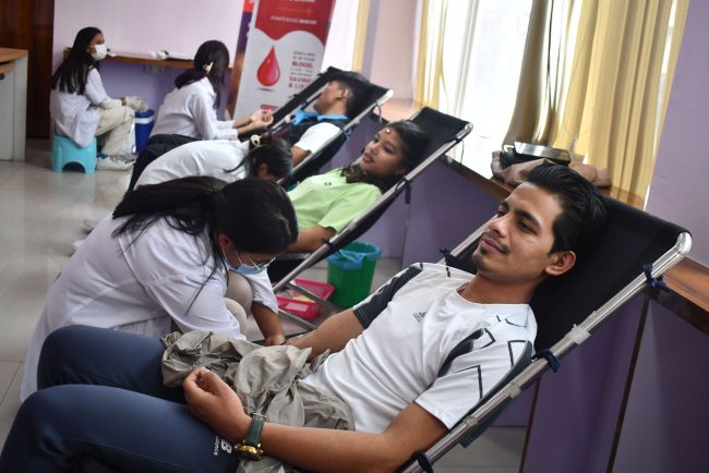 नयाँ वर्षमा आईसीसीसीको रक्तदान कार्यक्रम