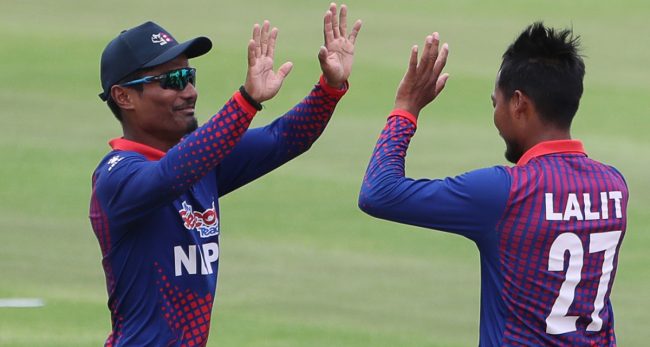 एसीसी प्रिमियर कप : हङकङले नेपाललाई दियो ११५ रनको लक्ष्य