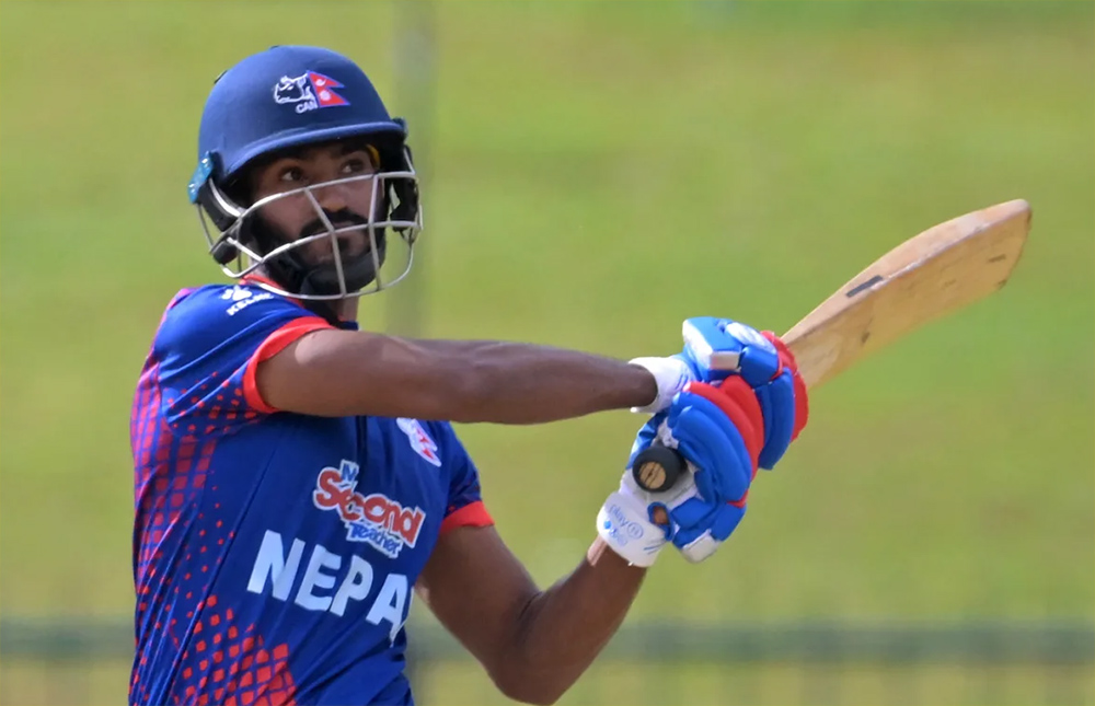 युएइविरुद्ध नेपालको खराब सुरुवात, दुवै ओपनर गुमायो