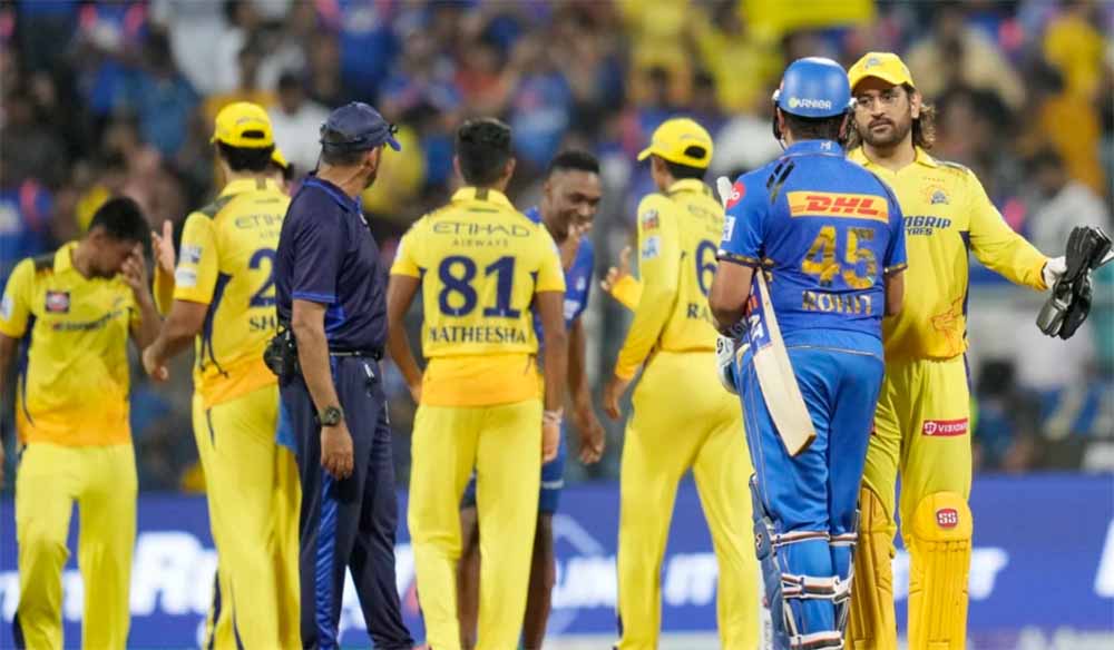 आइपिएलमा चेन्नईले मुम्बईलाई हरायो