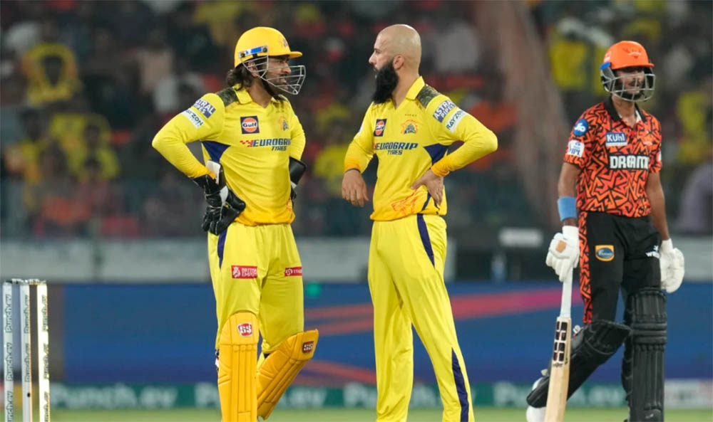 आइपिएलमा चेन्नईको लगातार दोस्रो हार