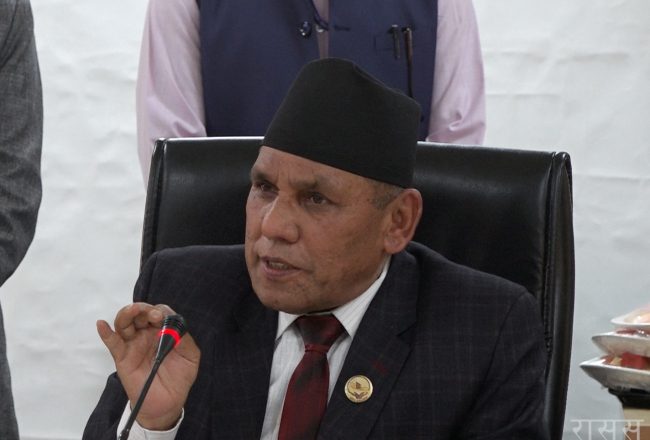 राजनीतिक परिस्थितिको प्रभाव कानून निर्माणमा छः अध्यक्ष दाहाल