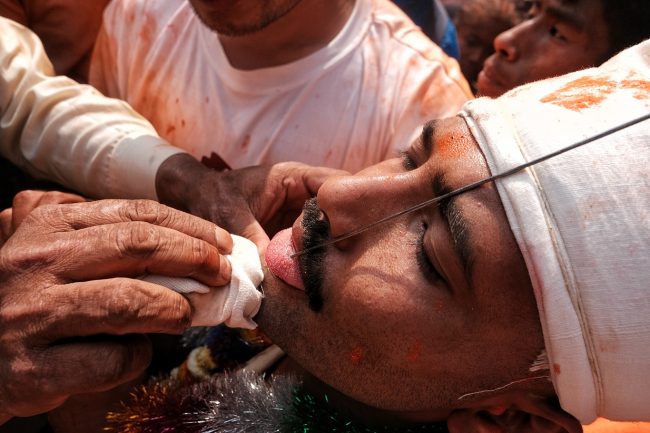 सुजन बाग श्रेष्ठले दोस्रो पटक छेडे जिब्रो (तस्वीरसहित)