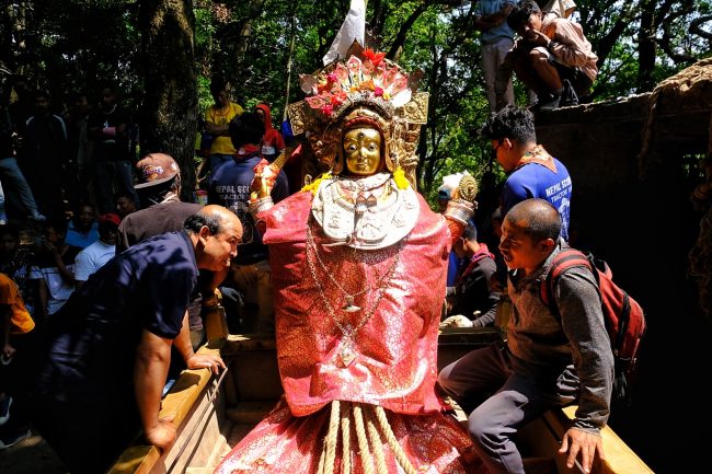 साँखुमा बज्रयोगिनी जात्रा सुरु (तस्वीर)