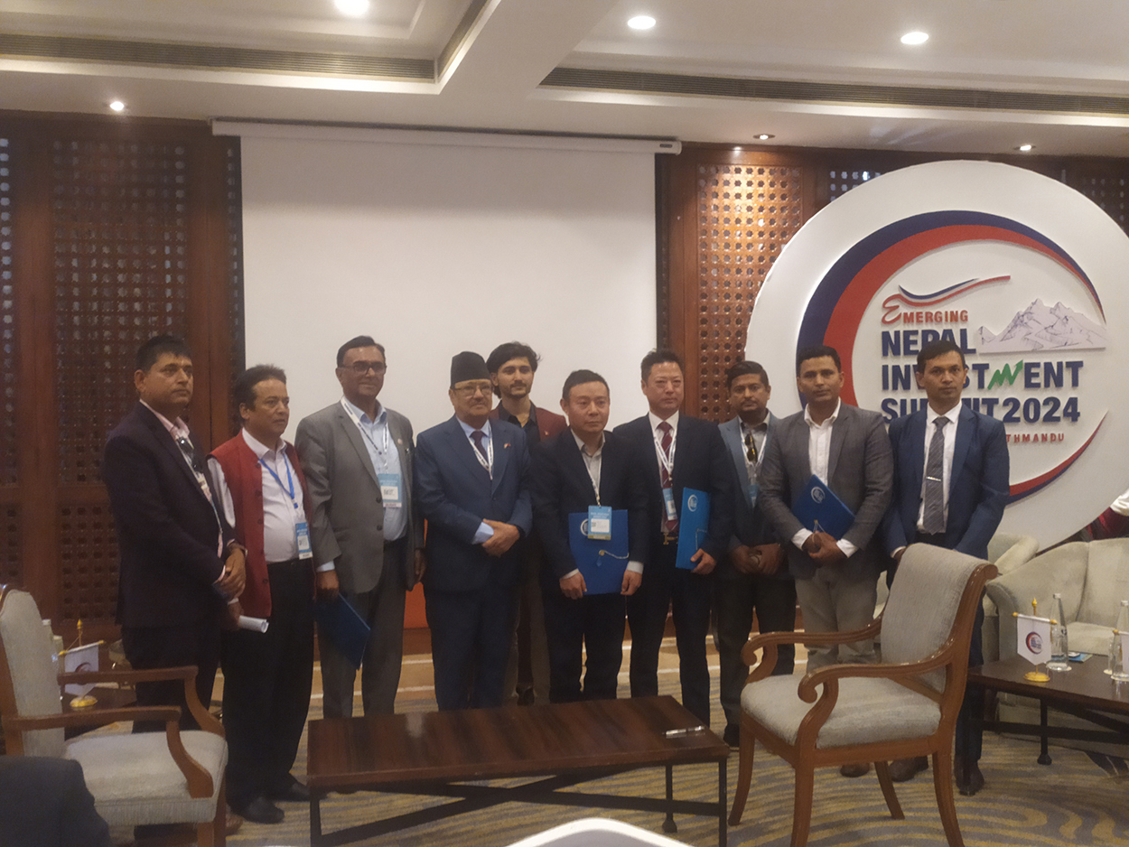 चिनियाँ कम्पनीबाट भित्र्याउन सहजीकरणका लागि समझदारी