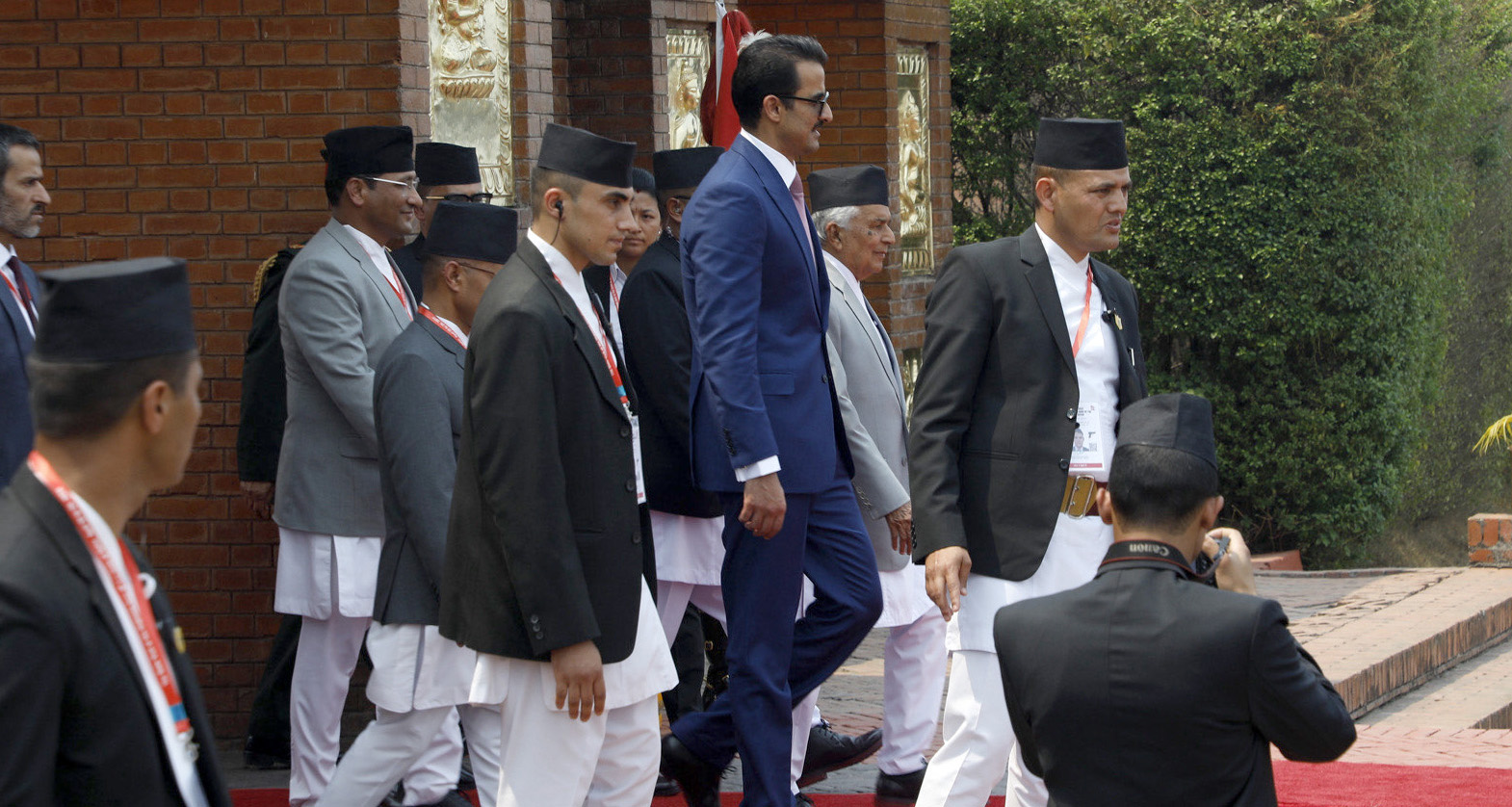 कतारी राजा अल थानी नेपालमा सबैभन्दा उच्च स्तरको सुरक्षा पाउने विदेशी पाहुना